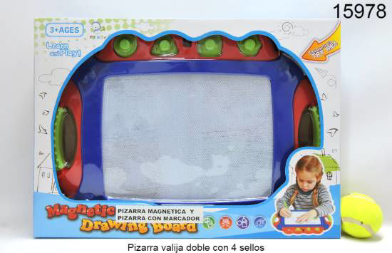 Imagen de PIZARRA VALIJA DOBLE  4 SELLOS 12.24